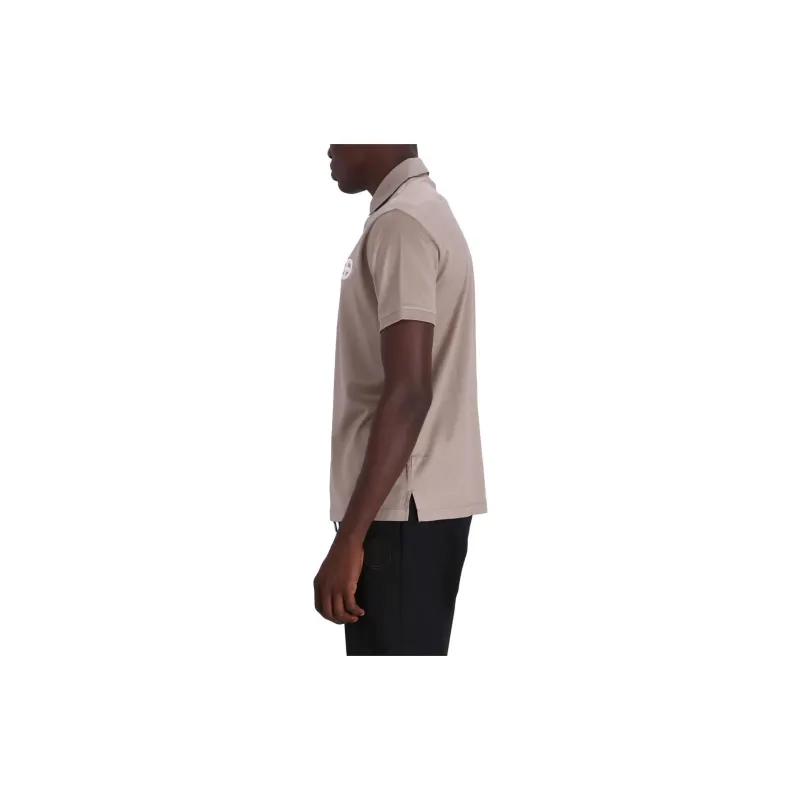 EMPORIO ARMANI Logo patch Button fastening Polo Shirt-3