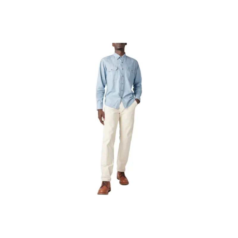 Dickies Shirts Men Light Blue-2