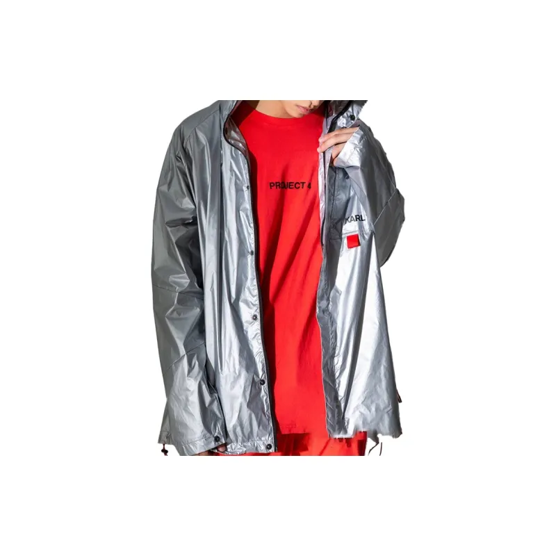 PUMA Jackets Men Silver-3