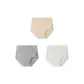 G Set-High-Rise Caramel Ambiance-Light Apricot+Gray+White (3 Pack)