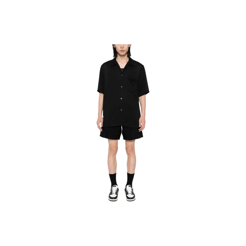 AMIRI Guipure Lace Shorts-1