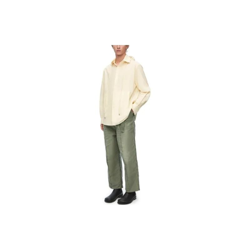 LOEWE Jackets Coats Men's Ivory-2
