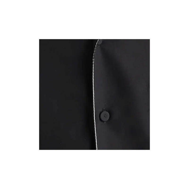PRADA Contrasting Trim Button Up Shirt-4