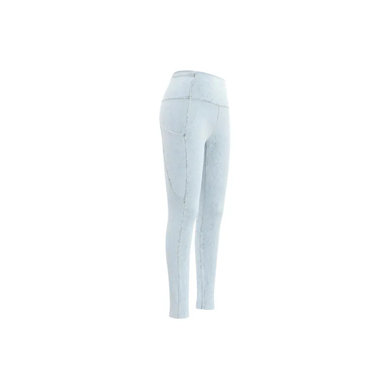 Lululemon Fast And Free Casual Pants Women's Sand Grain White Blue Mist-2
