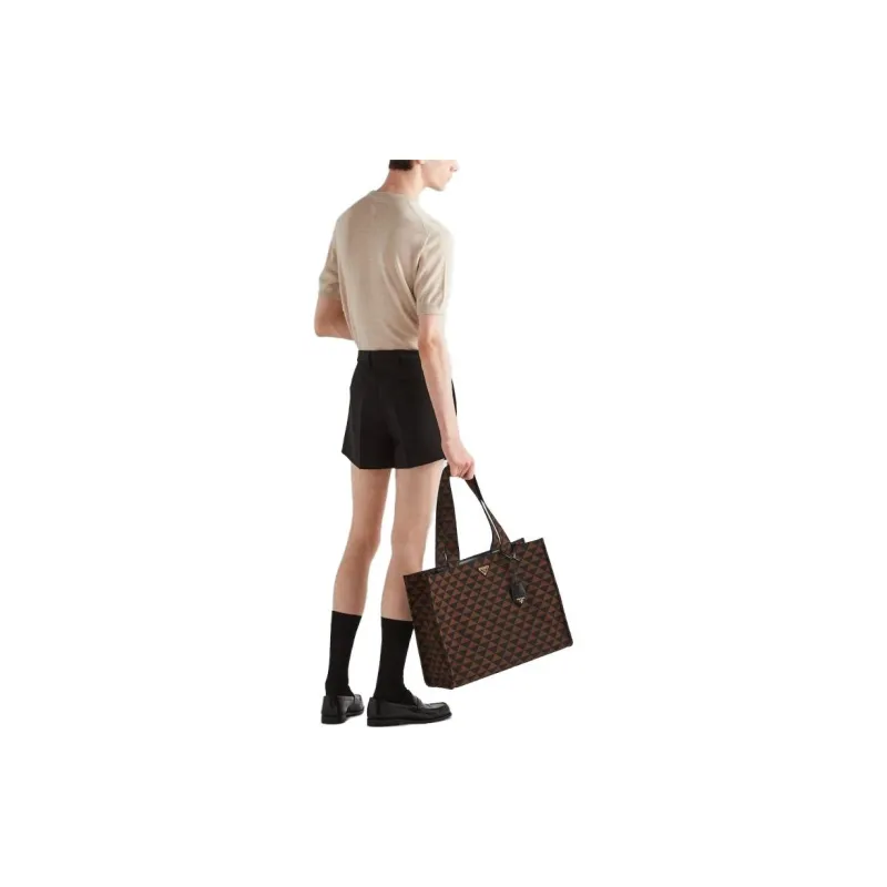 PRADA FW23 Cashmere Sweater Men's Beige-2