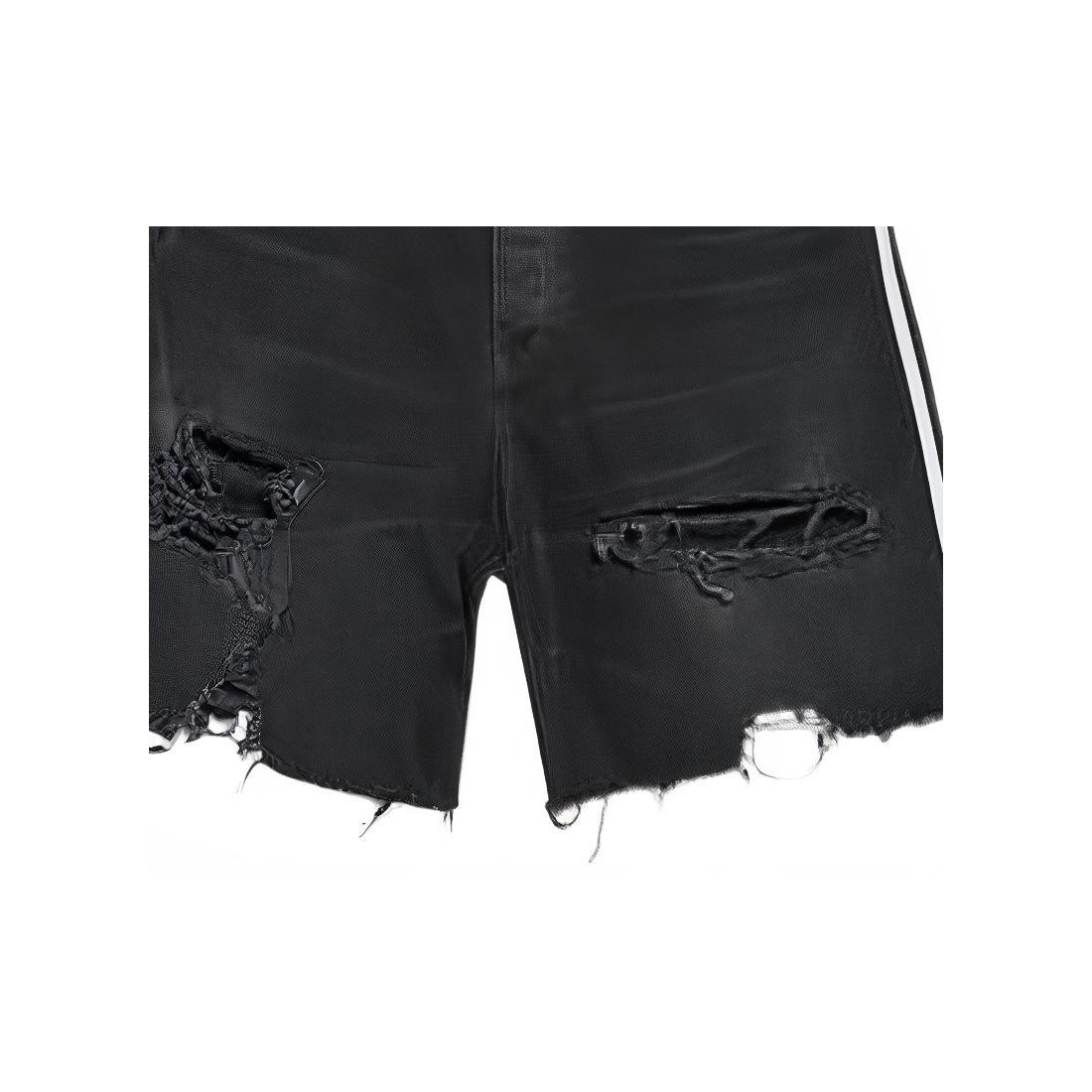 Balenciaga X Adidas Unisex Denim Baggy Shorts - POIZON Balenciaga X Adidas Unisex Denim Baggy Shorts - POIZON