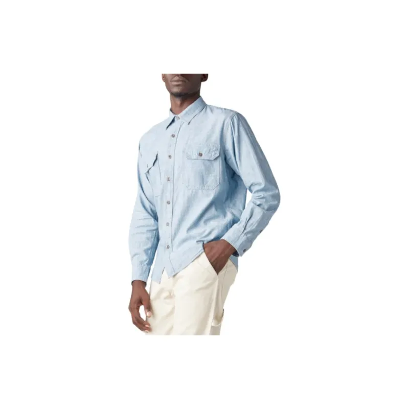Dickies Shirts Men Light Blue-4