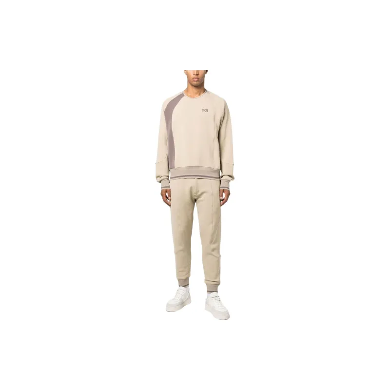 Y 3 Sweatshirts Men Beige-1