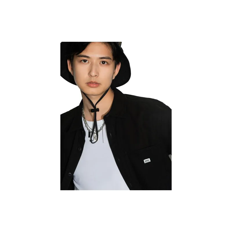 Lee Shirts Men Black-6