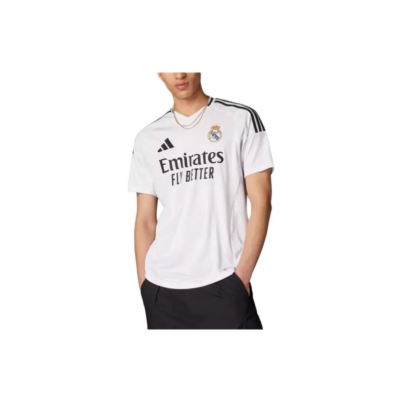 Adidas Free Shipping With AdiClub Real Madrid 24/25 Home Jersey-2
