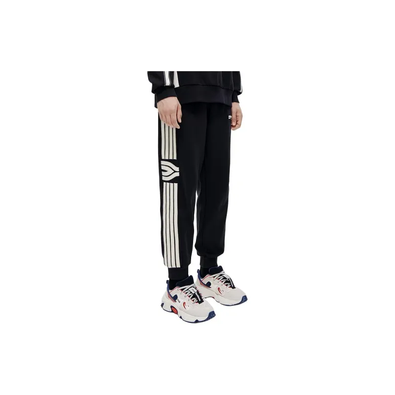 FILA FUSION Casual Pants Men Elegant Black-3