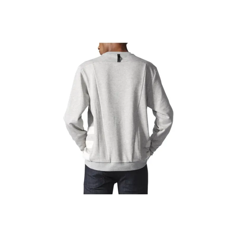 Adidas Originals Street Modern Crew Sweatshirt Men's Gray-3