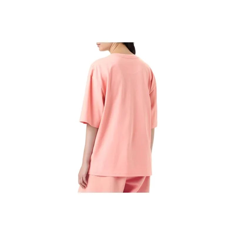 FILA SS24 Relaxed Box Tee T-Shirt Unisex Coral Apricot-5