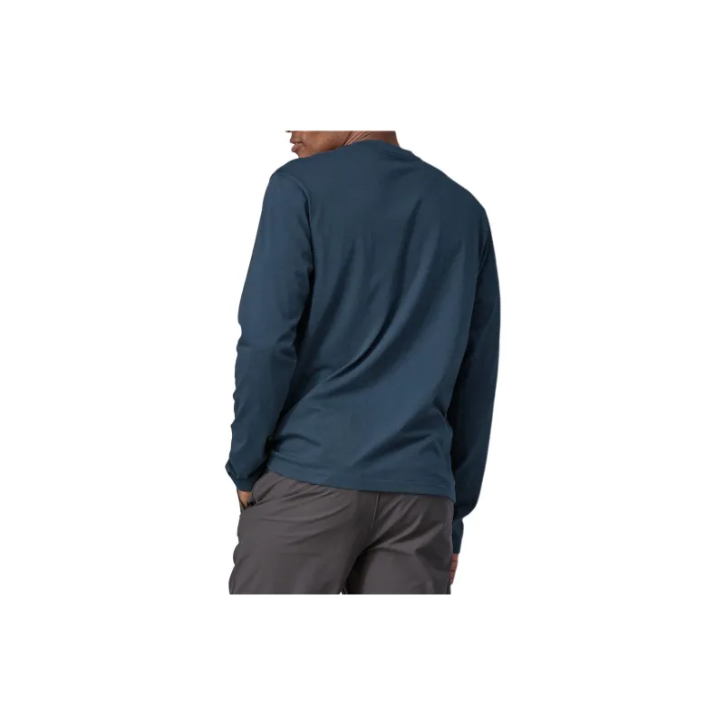 Patagonia Long Sleeved Essential Tee T Shirt Men's-7