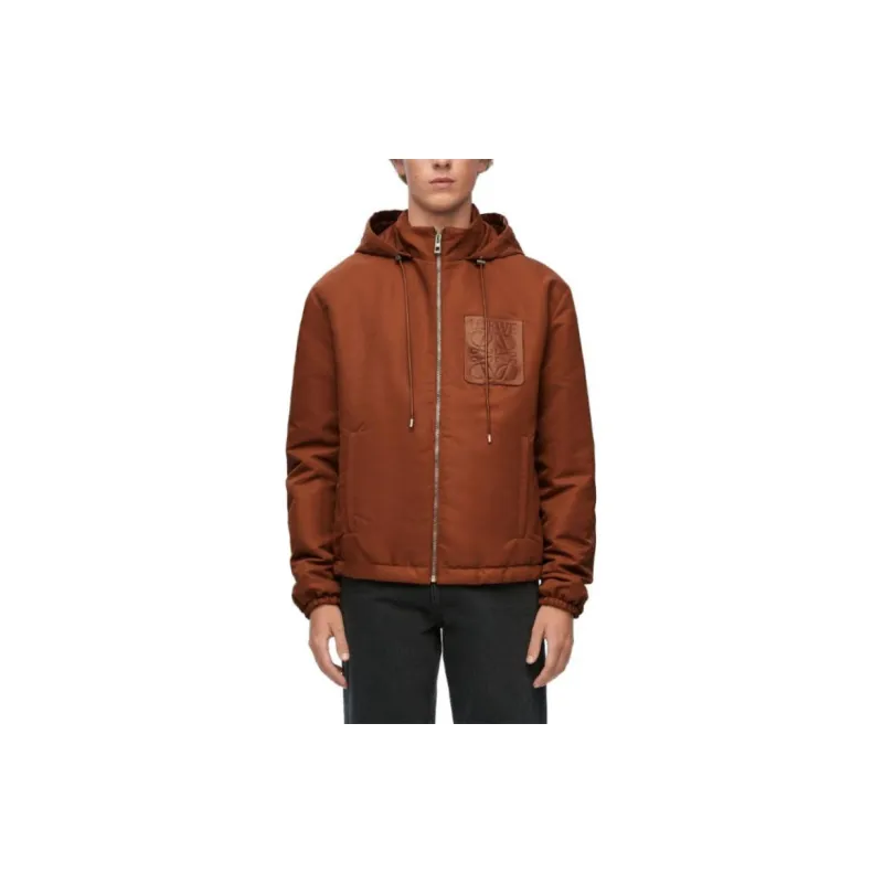 LOEWE Hooded Padded Jacket-5