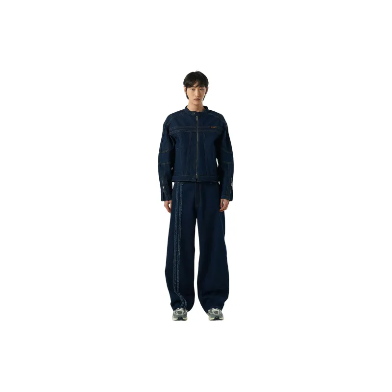 Nerdy Jeans Unisex Dark Blue-2