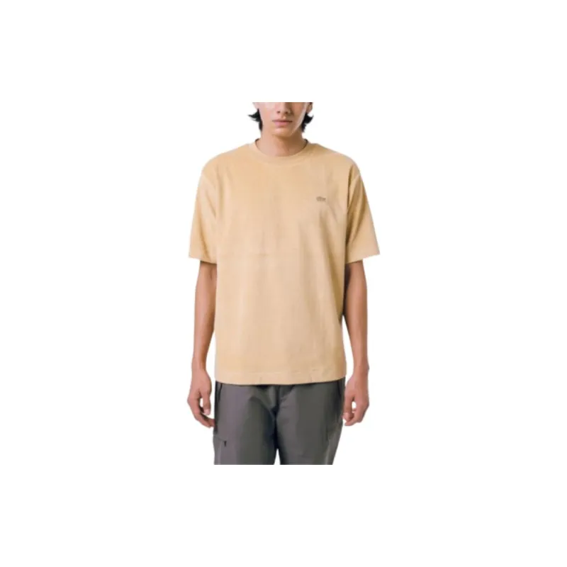 LACOSTE T Shirts Unisex Beige-2