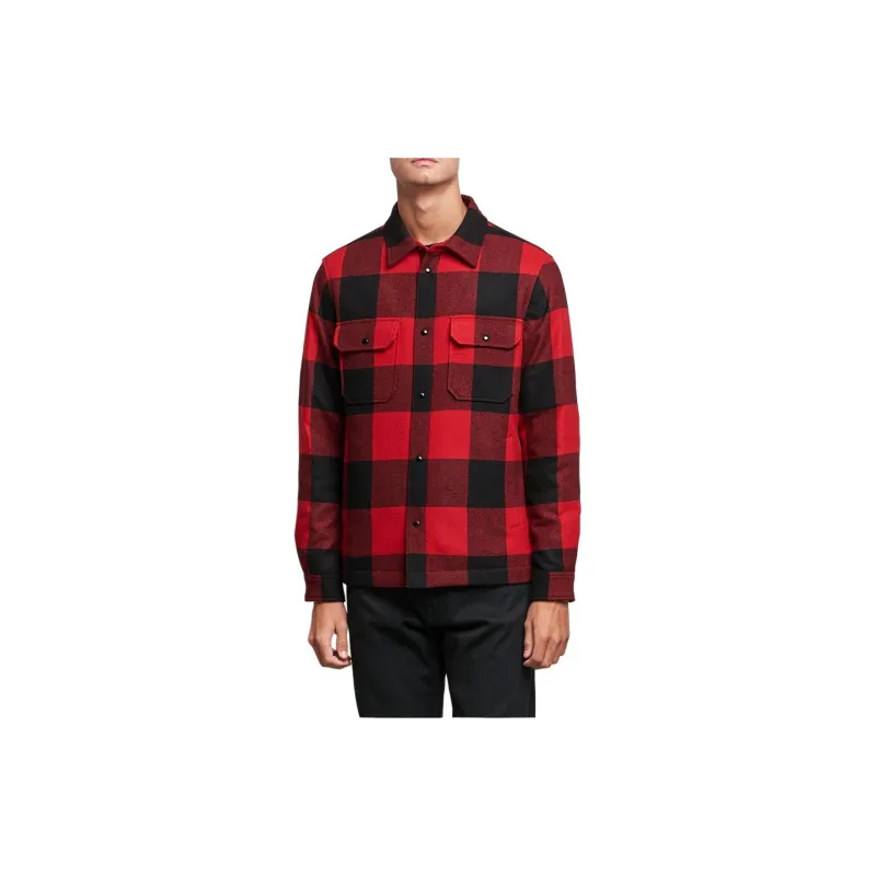 WOOLRICH Checked Buttoned Overshirt-3