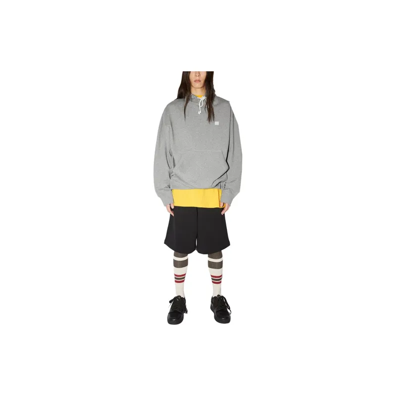 Acne Studios Face Patch Logo Hooded Sweatshirt-1