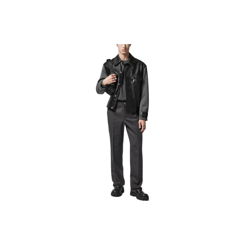 VERSACE Suit Trouser Men's Gray-1
