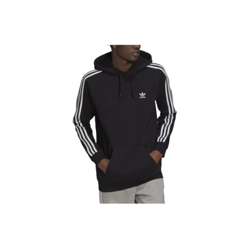 Adidas Originals Classic 3 Stripes Pullover Hoodie & Pant Set-4