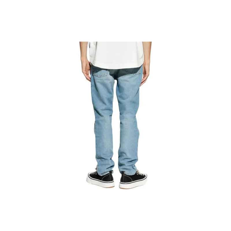 PALM ANGELS Monogram print Jeans-3