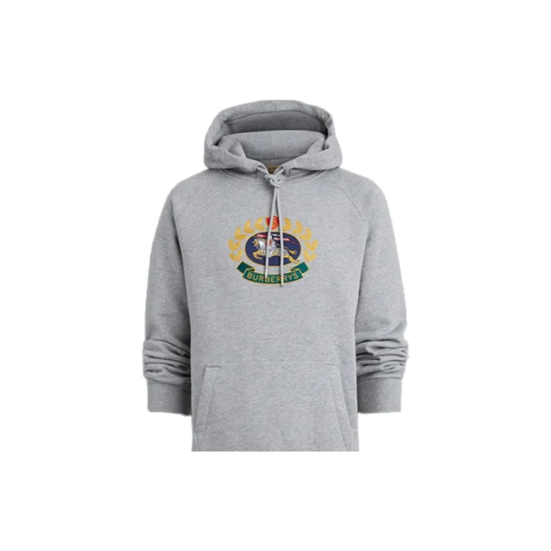 Burberry Sweatshirt Men's Light Heather Gray-5