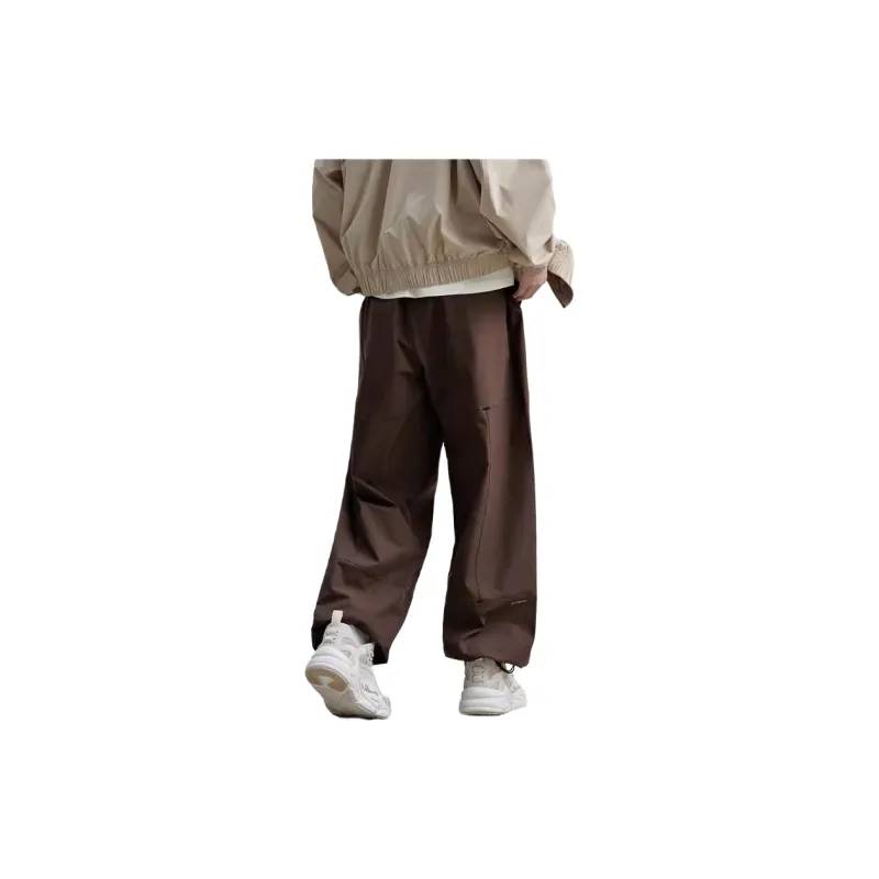 Kappa Cargo Pants Unisex Chocolates Dark Brown-2