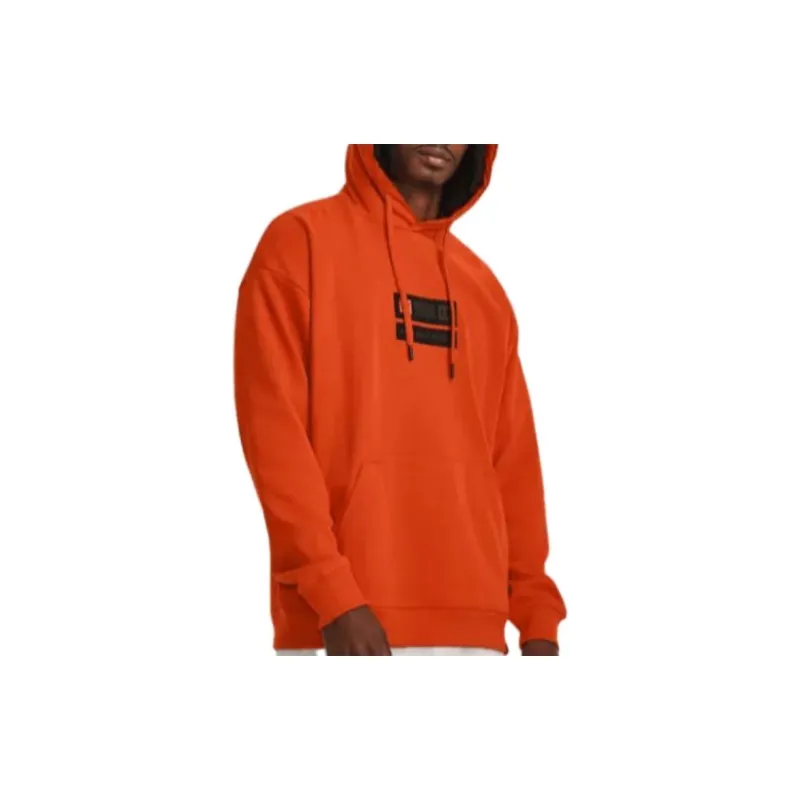 Under Armour Project Sweatshirts Men Orange-4