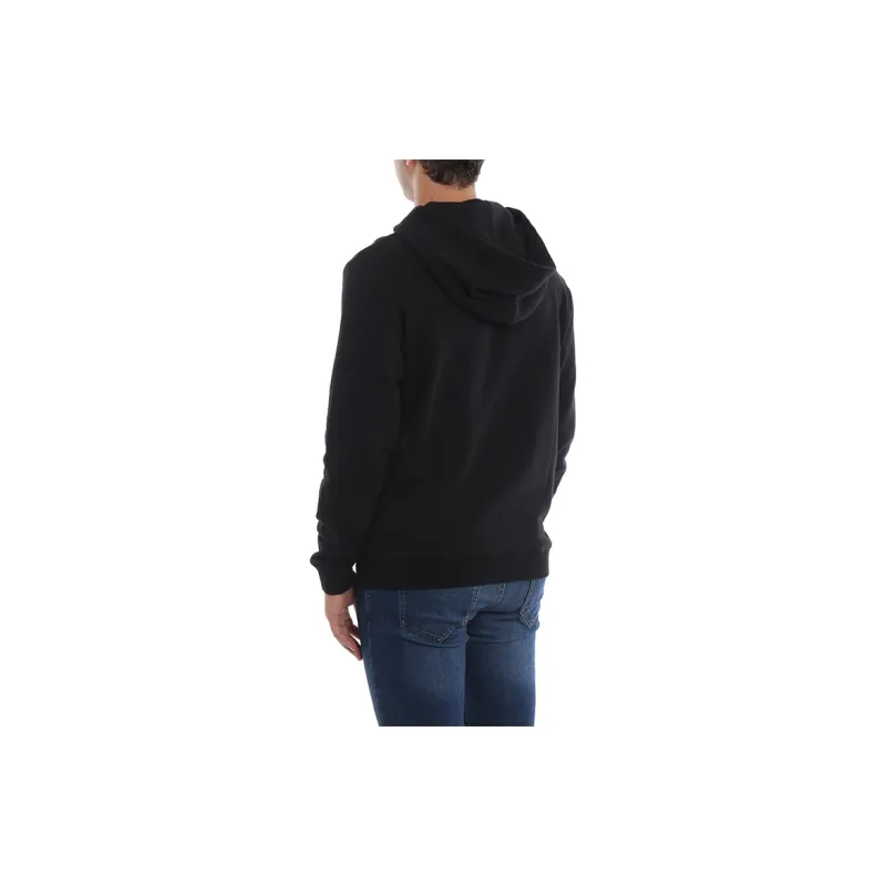 SAINT LAURENT Logo Printed Drawstring Hoodie-3