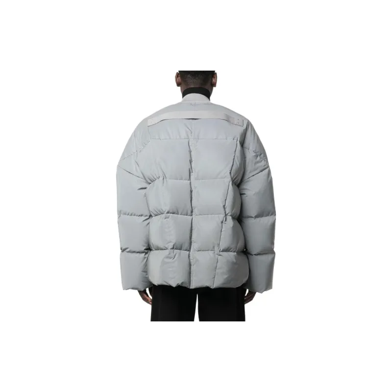 RICK OWENS Collarless Padded Jacket-2