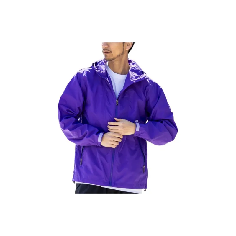 THE NORTH FACE THE NORTH FACE Apparel Collection Water Resistant Windproof Breathable Windbreaker Jacket Unisex Purple-4
