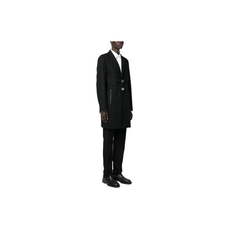 Karl Lagerfeld Peak lapels Wool blend Coat-3