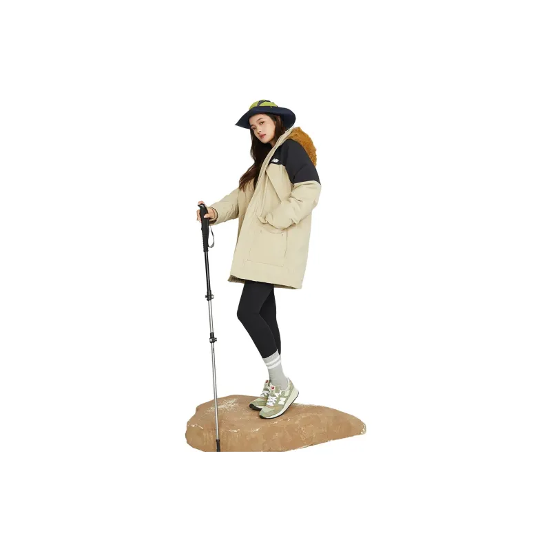 New Balance Down Jacket Unisex Light Coffee-4