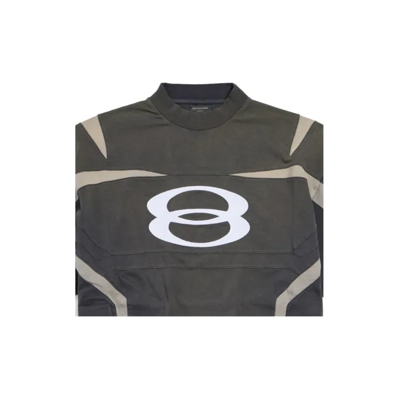 Balenciaga Unity Sports Icon Washed Out Biker T Shirt-2