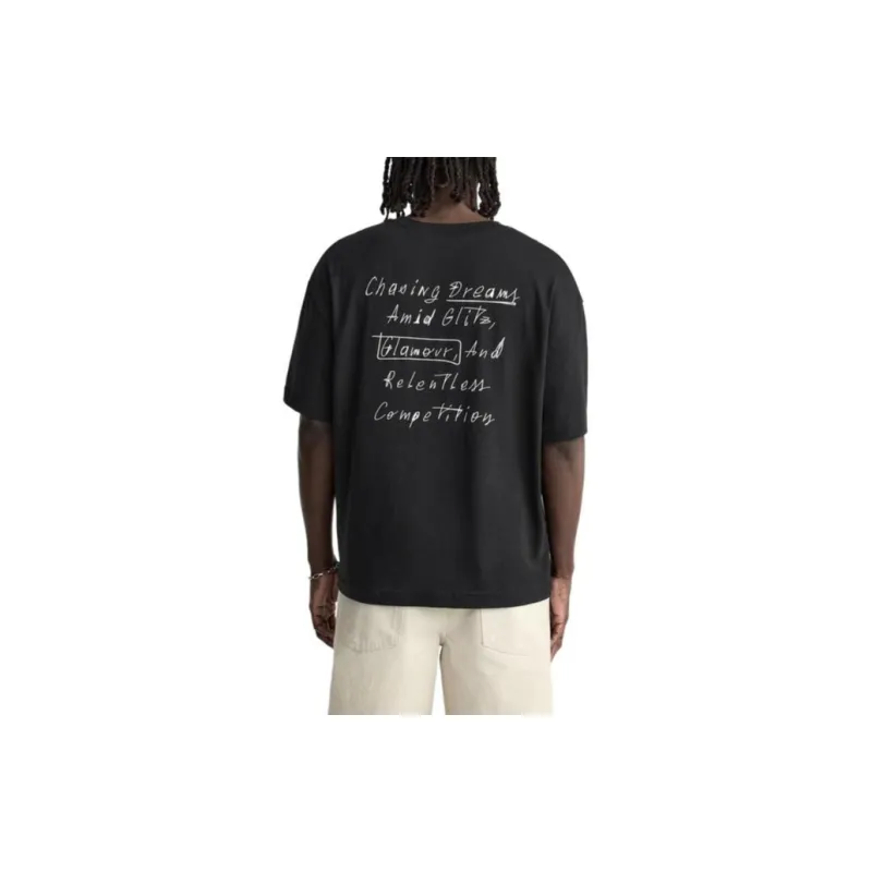 ZARA T Shirts Men Black-3