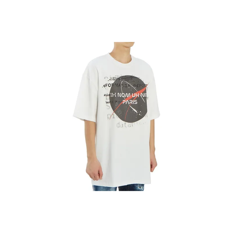 IH NOM UH NIT T Shirt Men's White-4