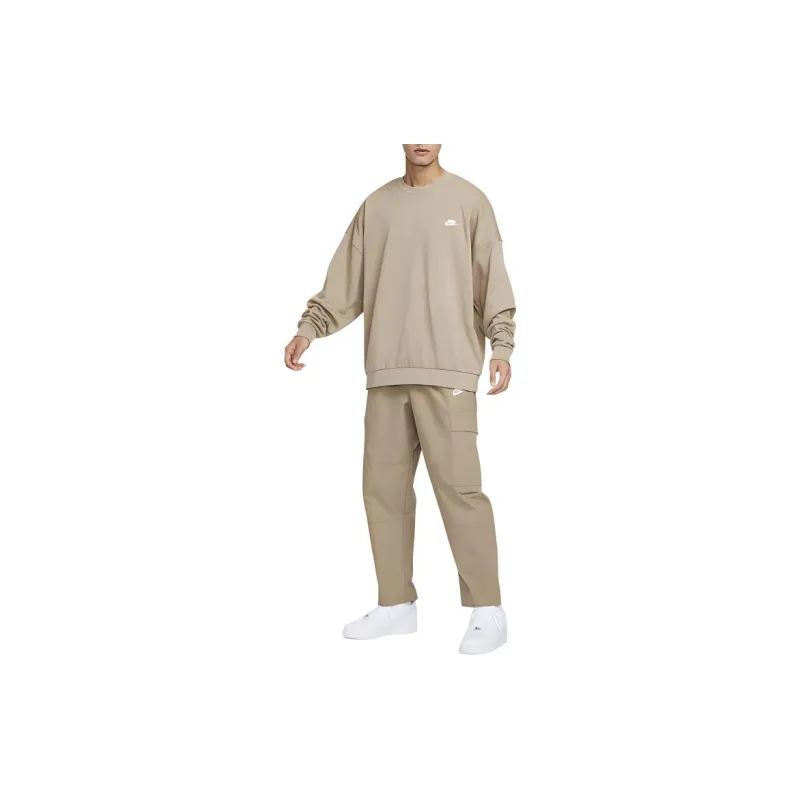 Nike Club OVERSIZE Sweatshirt Men's Khaki-2