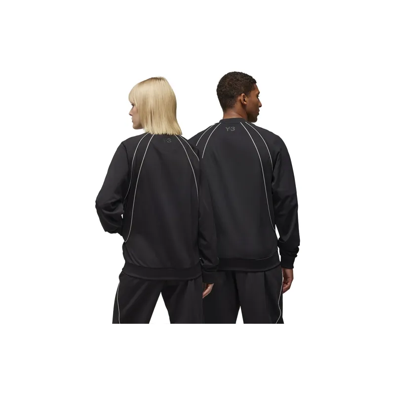 Y 3 Contrasting trim Bomber Jacket-4