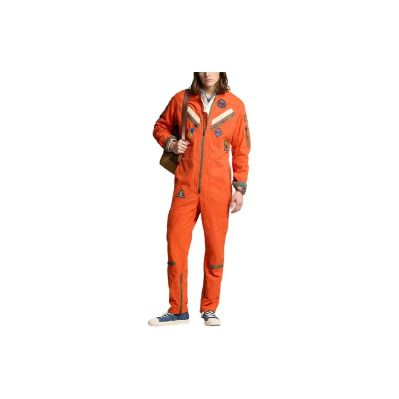 Polo Ralph Lauren SS24 Jumpsuit Men's Orange-1