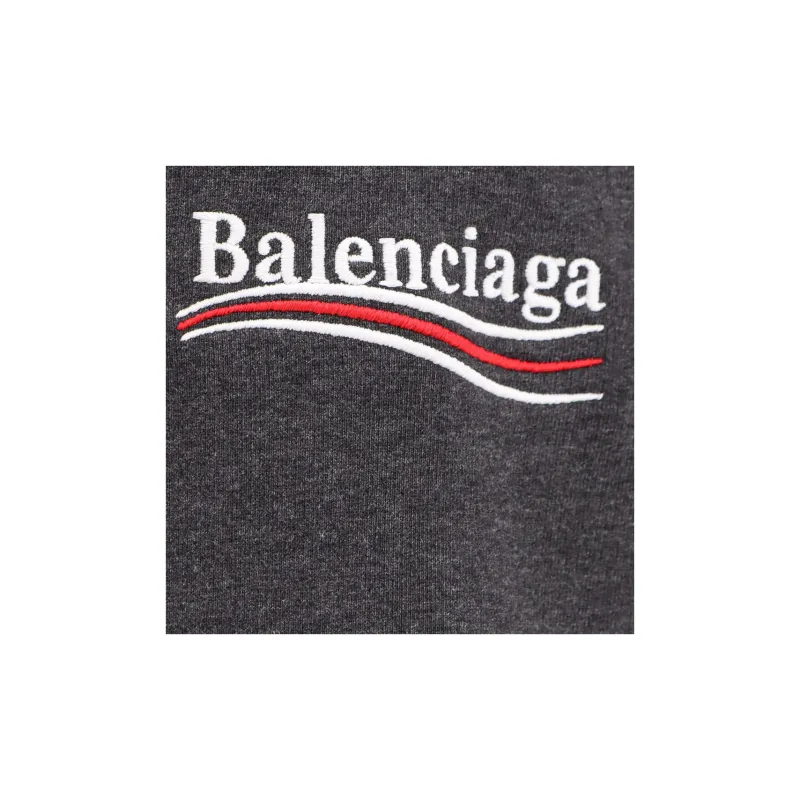 Balenciaga Logo Embroidered Hoodie-7