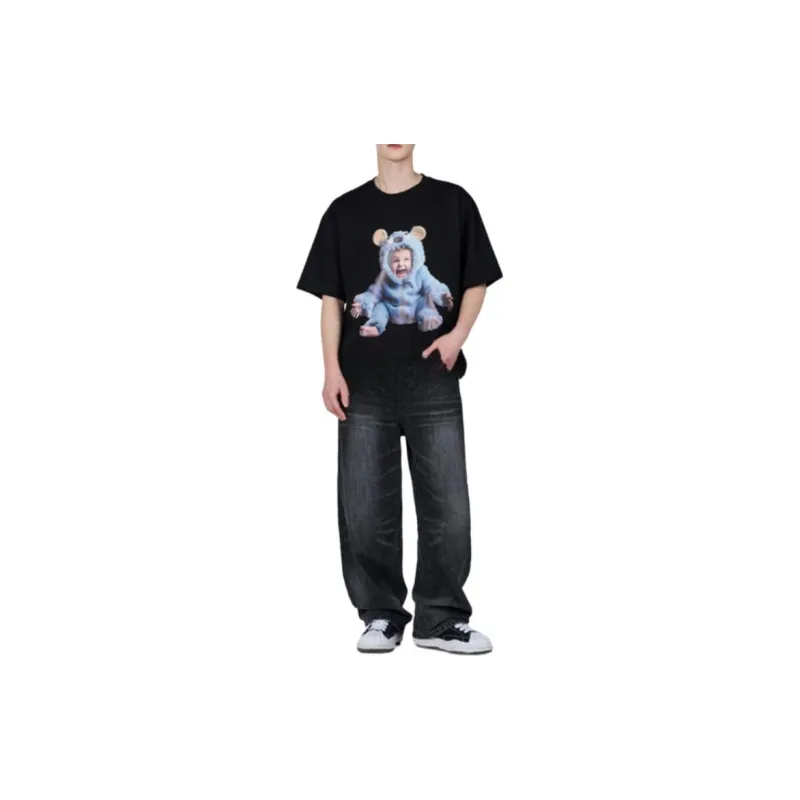 Acme De La Vie/ADLV SS24 T Shirt Unisex Black-2