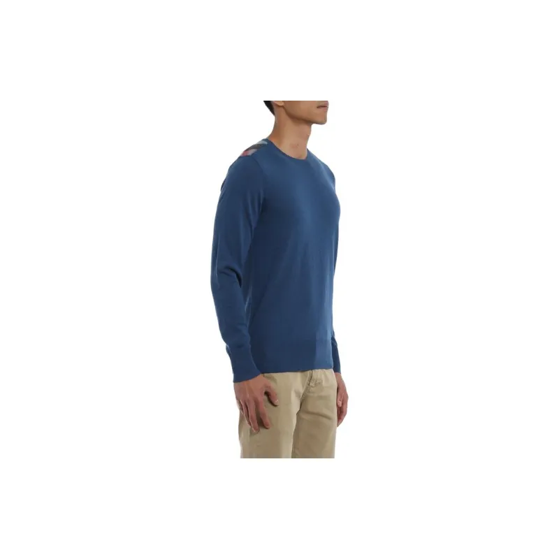 Burberry Cashmere Sweater Men's Dark Cyan-2