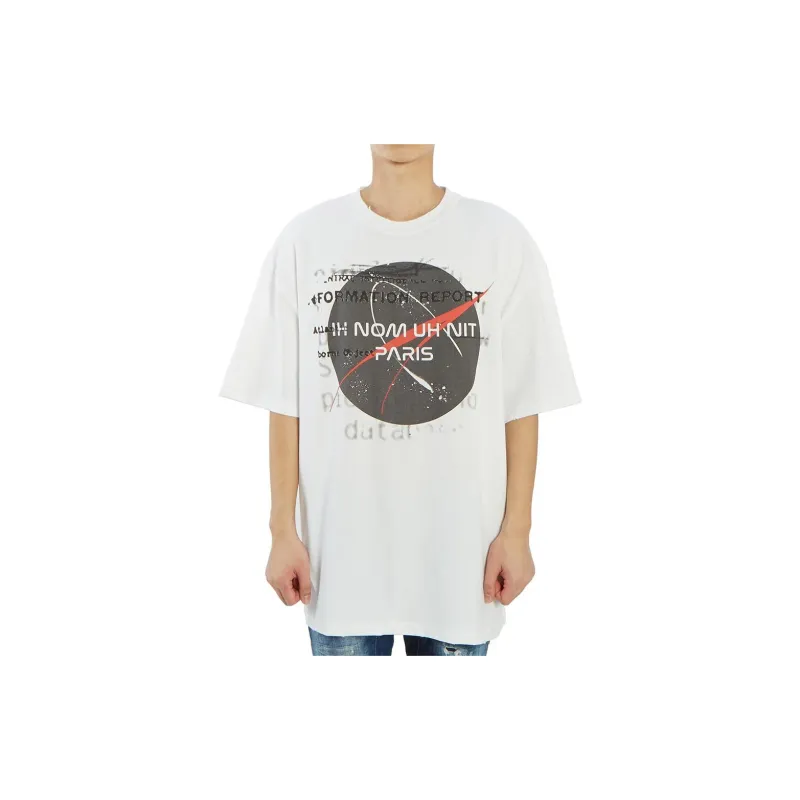 IH NOM UH NIT T Shirt Men's White-1