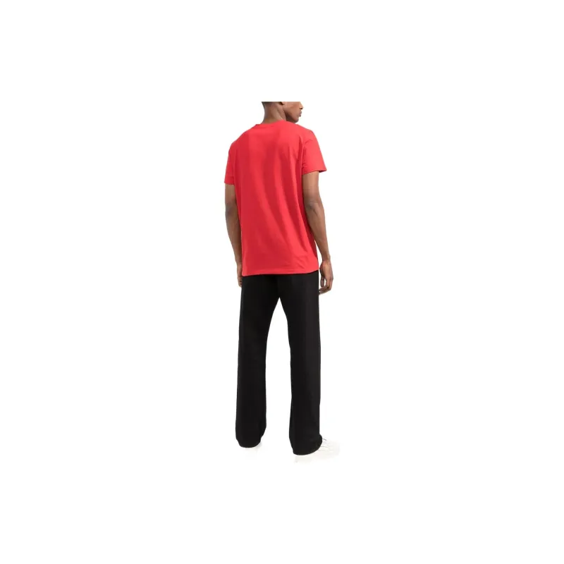 BALMAIN T-Shirts Men Red-2