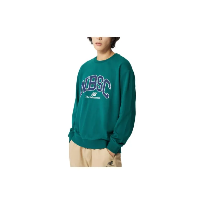 New Balance Sweatshirt Unisex Green-3