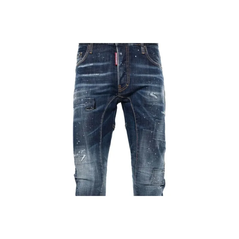 DSQUARED 2 Tidy Biker Skinny Jeans-5