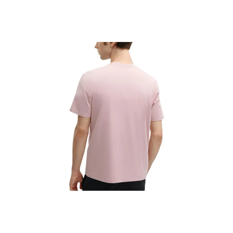 FILA T Shirt Men's Light Purple Red-4