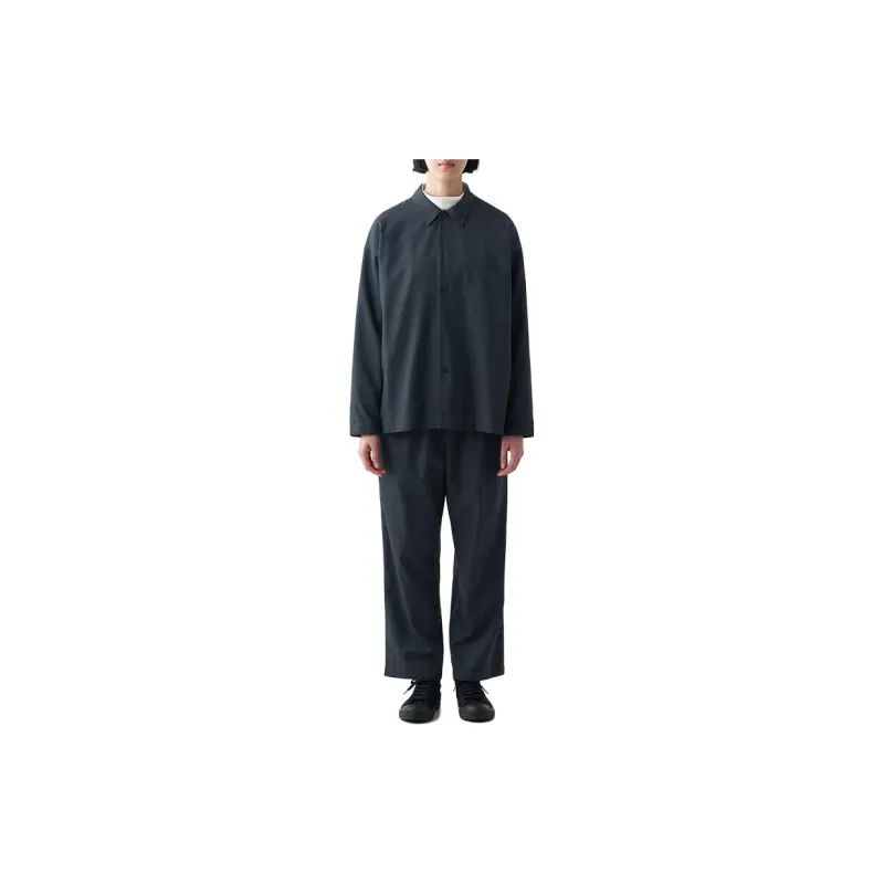 MUJI Casual Pants Unisex-1