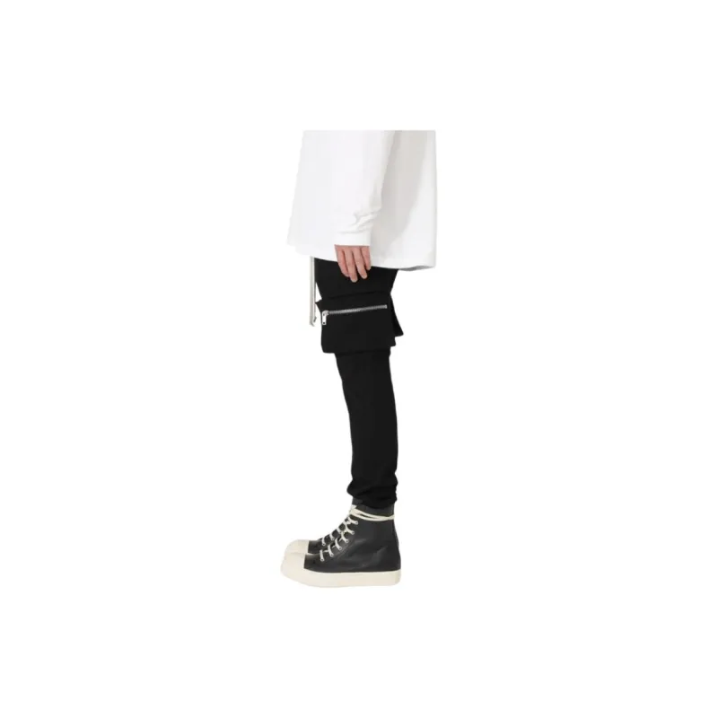 RICK OWENS Casual Pants Men Black-2